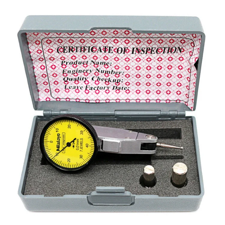 Magnetic Base Universal Mechanical Magnetic Watch Stand Dial Indicator Bracket, Style:Leverage Dial Indicator