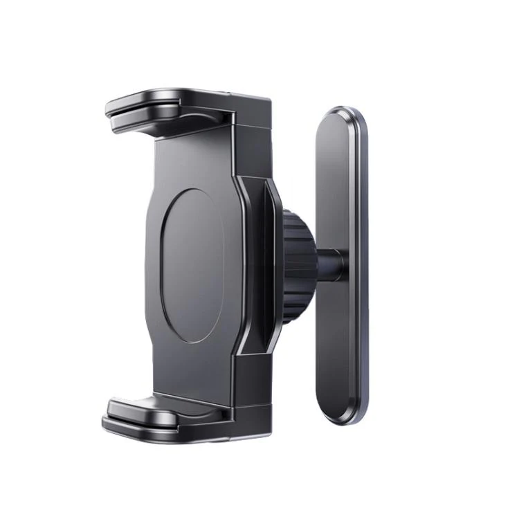 Magnetic Gym Phone Holder with Clip 360-degree Rotatable Workout Phone Mount C20C-J2(Black) - Image 2