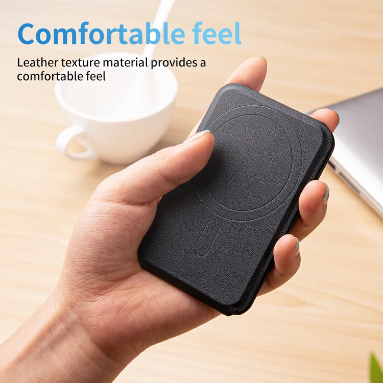 Magnetic Phone Desktop Folding Holder(Square Grey) - Image 5