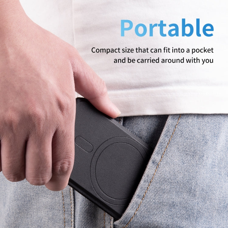 Magnetic Phone Desktop Folding Holder(Square Purple) - Image 6