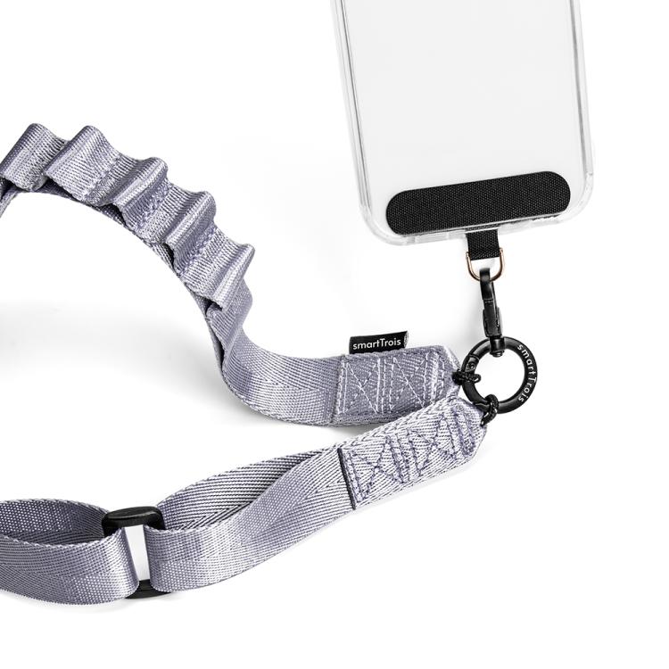 Magnetic Quick Release Adjustable Phone Lanyard Crossbody Strap(Grey) - Image 6