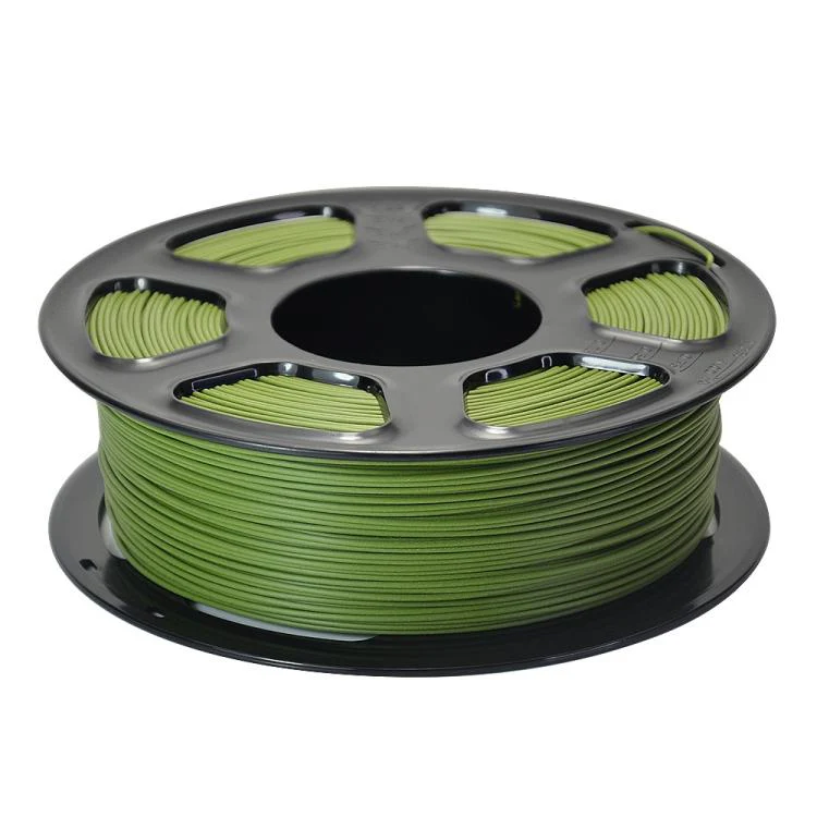 Matte PLA 3D Printer Filament 1.75mm 1kg Spool Flat Low-Gloss Finish High Toughness 3D Printing Material(Army Green)