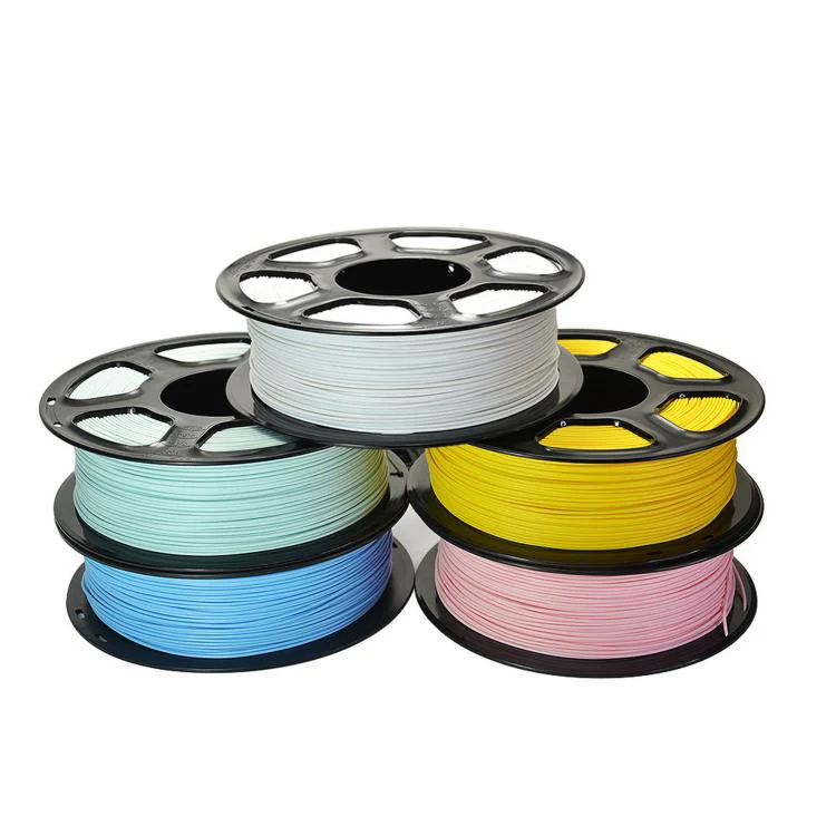 Matte PLA 3D Printer Filament 1.75mm 1kg Spool Flat Low-Gloss Finish High Toughness 3D Printing Material(Grey) - Image 2