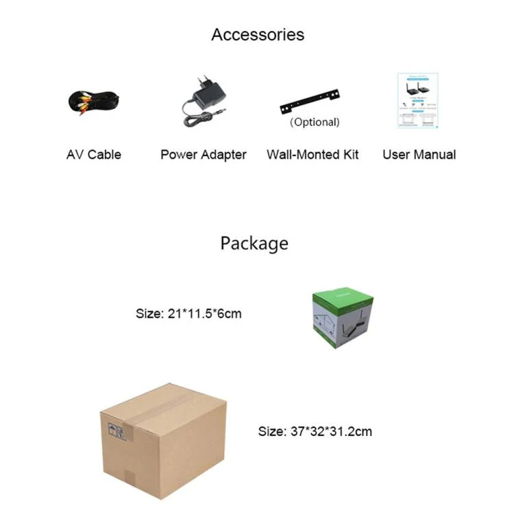 Measy AV230-2 2.4GHz Set-top Box Wireless Audio / Video Transmitter + 2 Receiver, with IR Extension Function, Plug:AU Plug(Black) - Image 7
