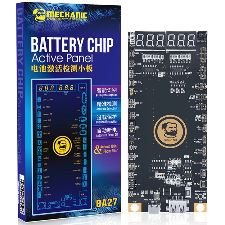 Mechanic BA27 Battery Activation Detection Board For iPhone 5-13 Pro Max / Android Phone - Image 3