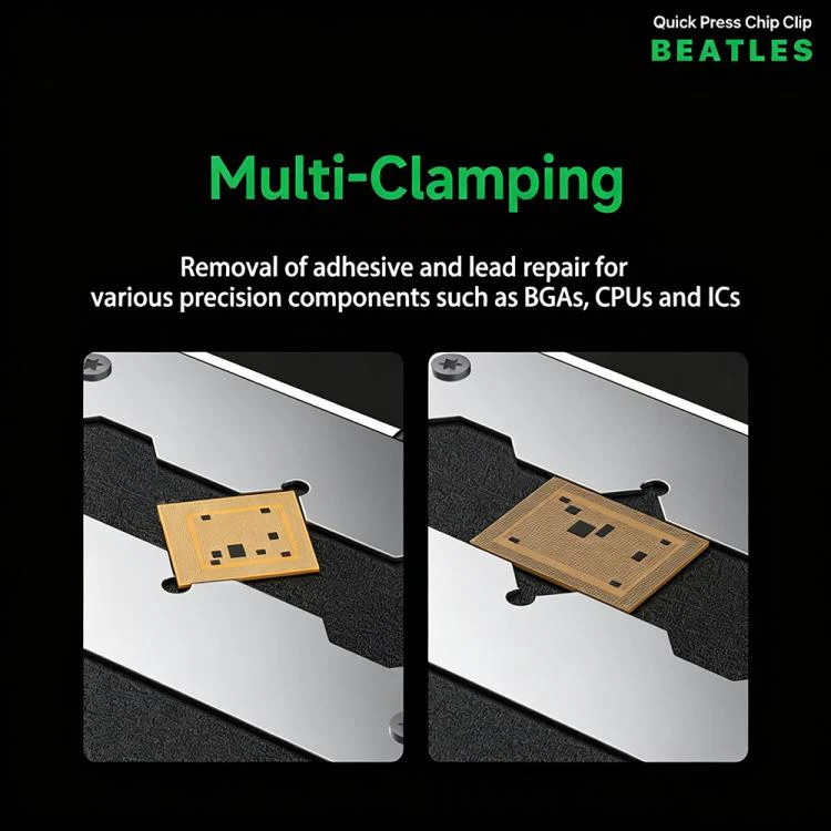 MECHANIC BEATLES BGA CPU IC Adhesive Removal Quick-Press Chip Fixture - Image 6