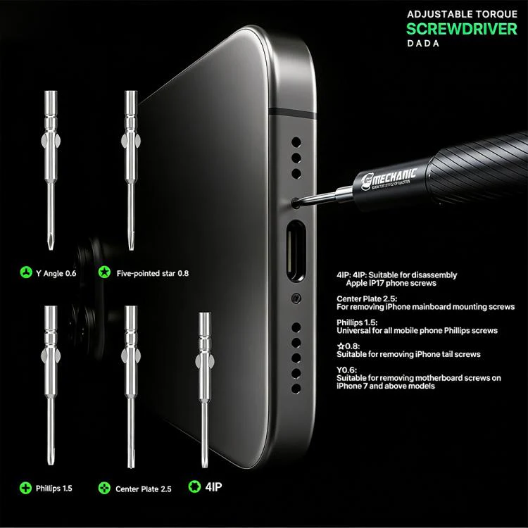 Mechanic DADA Auto-Lock Adjustable Torque Screwdriver Set - Image 7