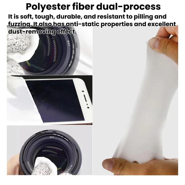MECHANIC HK4090 Microfiber Lint-Free Cloth For Screen & Lens Cleaning, Industrial Dust Wiping Cloth, Spec: 4 inch 400pcs - Image 4
