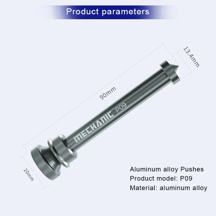 MECHANIC P09 Aluminum Alloy Tube Piston Solder Paste Flux Booster Syringe - Image 2
