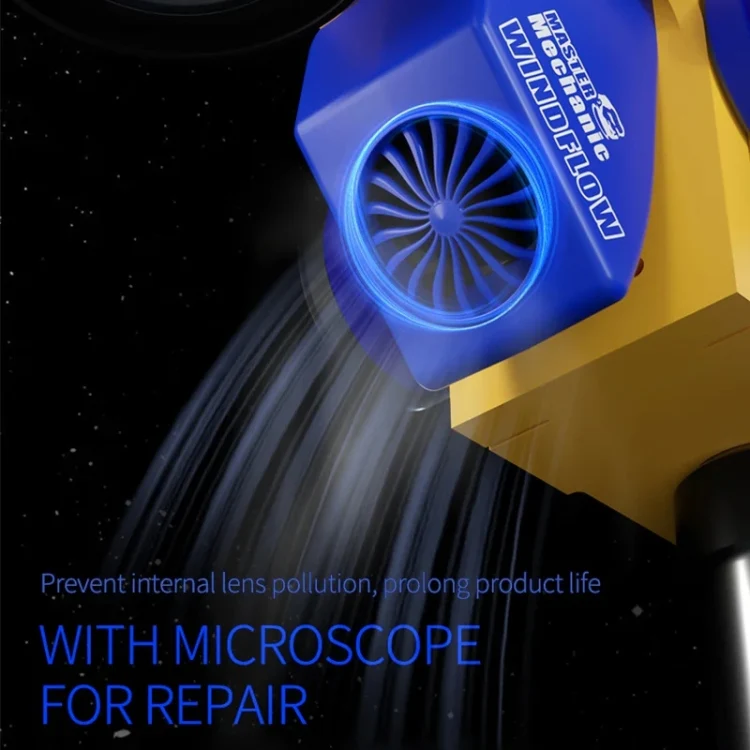 Mechanic Windflow Powerful Microscope Fume Smoking Instrument - Image 4