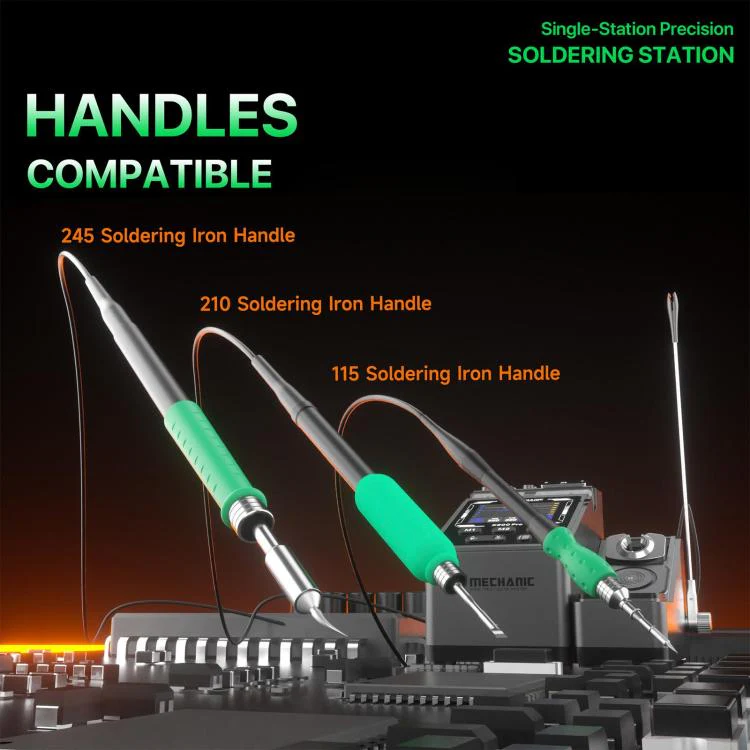 MECHANIC X200 Pro Pen-Style Smart Temperature-Adjustable Soldering Station, Plug:US Plug - Image 6