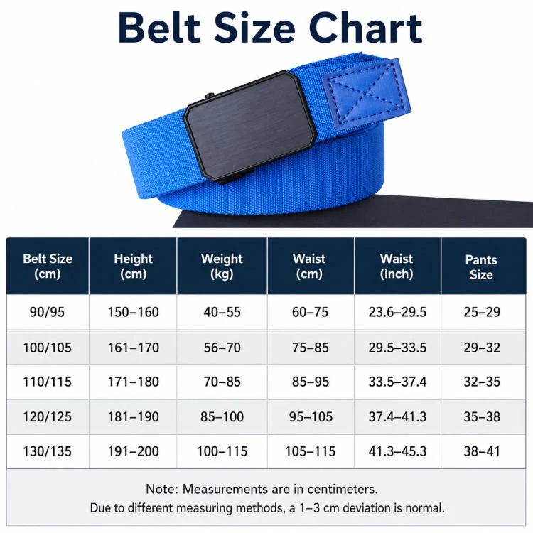 Men Elastic Web Belt Casual Stretch Braided Belts With Zinc Alloy Automatic Buckle, Length: 125cm(Brown) - Image 6