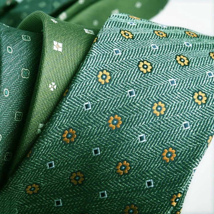 Men Formal Casual Business Floral Tie Clothing Accessories, Style: No.28 - Image 5