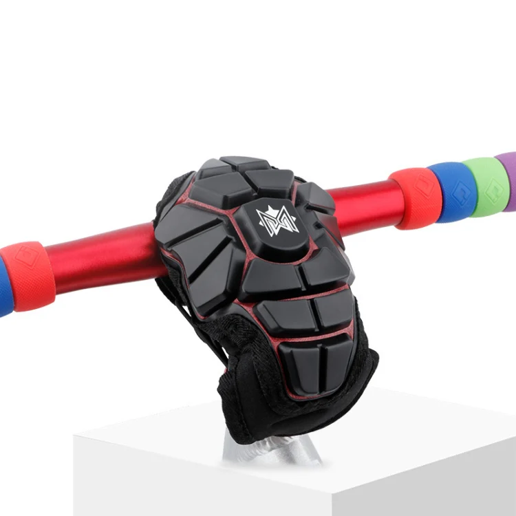 Meroca Children Balance Bike Handle Protective Cover(Black Orange) - Image 7