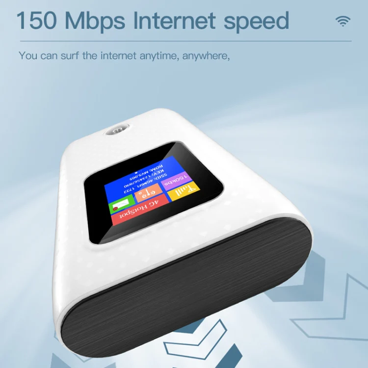 MF905C Asia 4G LTE WIFI Router Portable 6000mAh Charging Treasure Wireless Hotspot 150Mbps Pocket Mobile Modem - Image 6