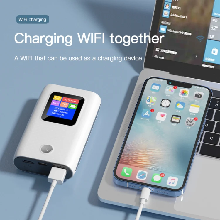 MF905C Asia 4G LTE WIFI Router Portable 6000mAh Charging Treasure Wireless Hotspot 150Mbps Pocket Mobile Modem - Image 8