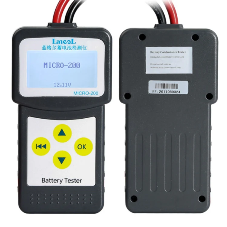 MICRO-200 Car Battery Tester Battery Internal Resistance Life Analyzer - Image 3