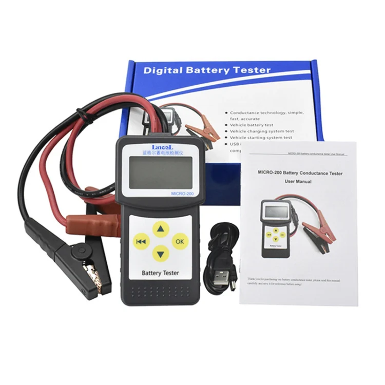 MICRO-200 Car Battery Tester Battery Internal Resistance Life Analyzer - Image 4