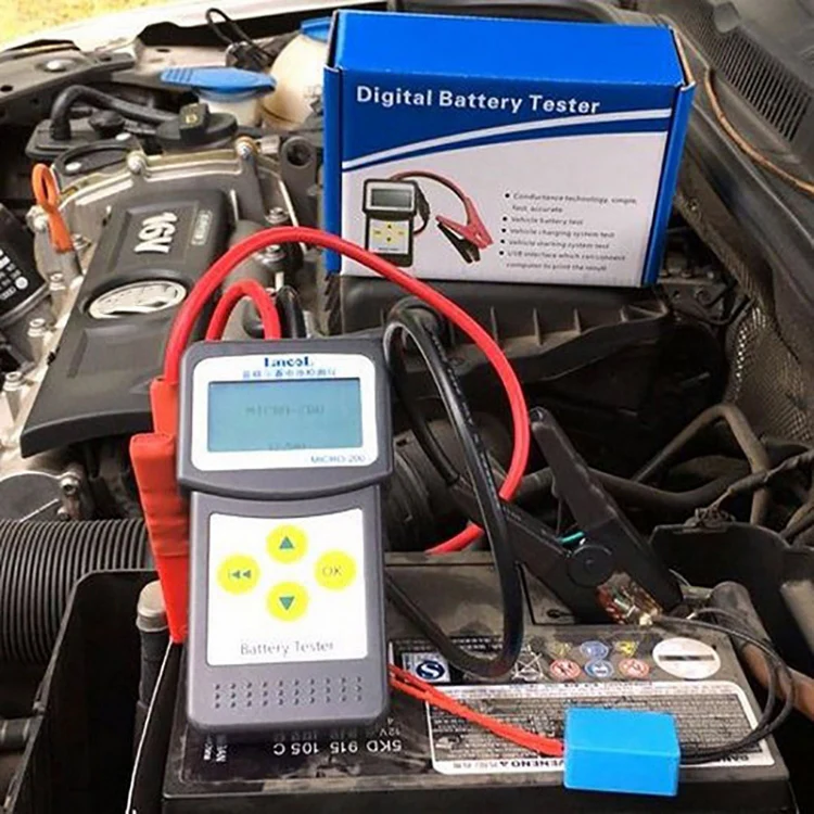 MICRO-200 Car Battery Tester Battery Internal Resistance Life Analyzer - Image 7