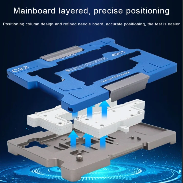 MiJing C22 Motherboard Middle Layer Testing Fixture for iPhone 14 / 14Plus / 14Pro / 14Pro Max - Image 6