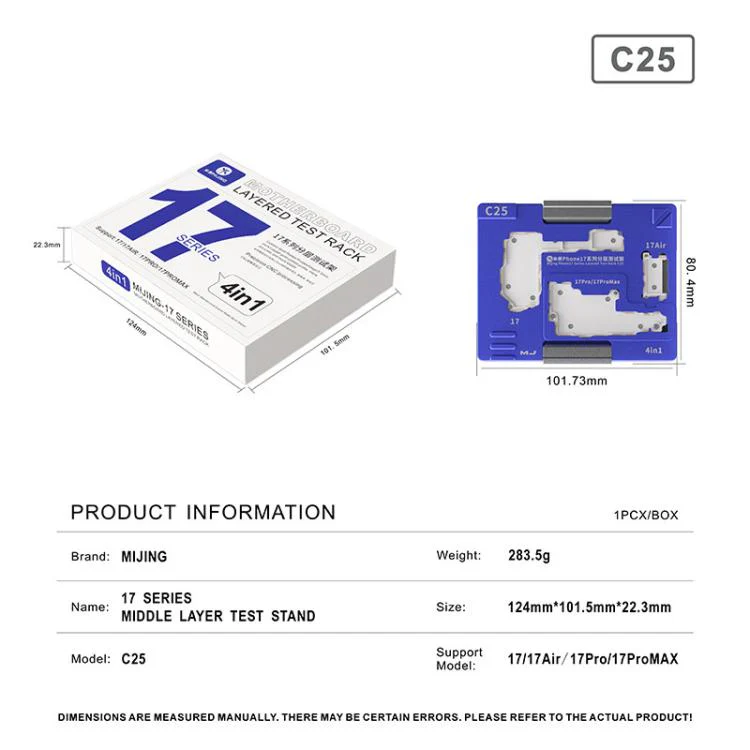 Mijing C25 Motherboard Layered Testing Fixture For iPhone 17 Series - Image 6