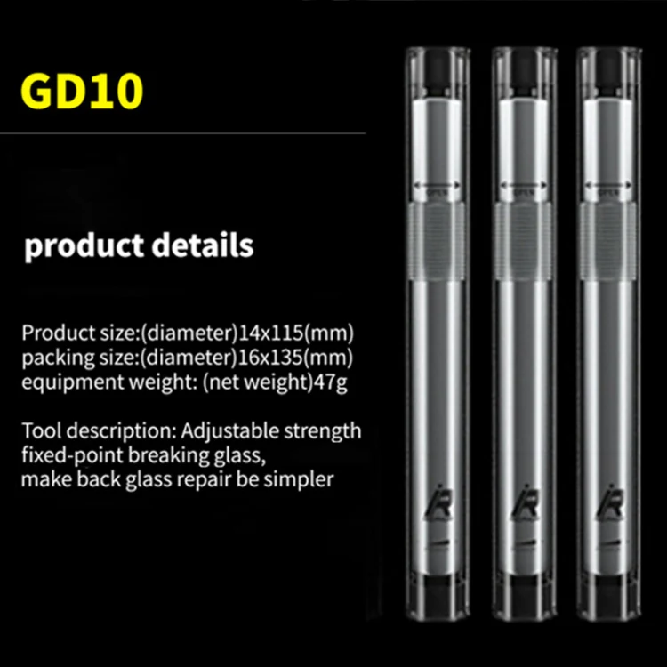Mijing iRepair GD10 Back Glass Lens Blasting Demolishing Pen - Image 6