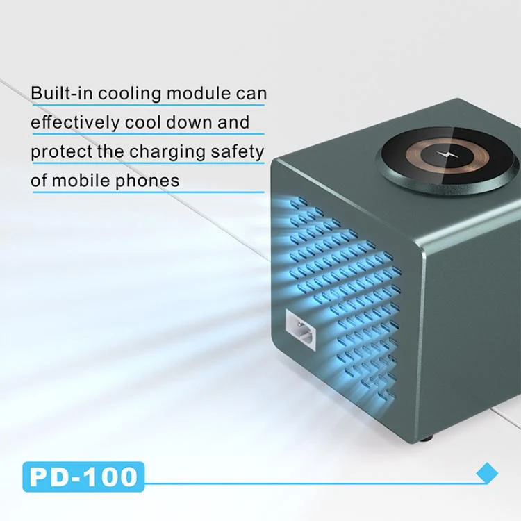 Mijing PD100 100W Multi-Port Smart Fast Charger Supports QC / PD Fast Charging & 15W Wireless Charging, Plug:US Plug - Image 8