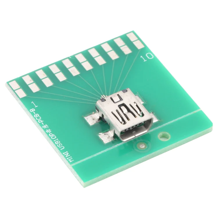 Mini 10pin USB Female Test Board - Image 2