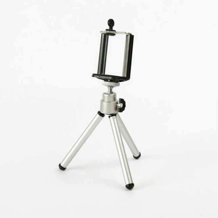 Mini Aluminum Alloy Camera Tripod Mobile Phone Tripod - Image 2