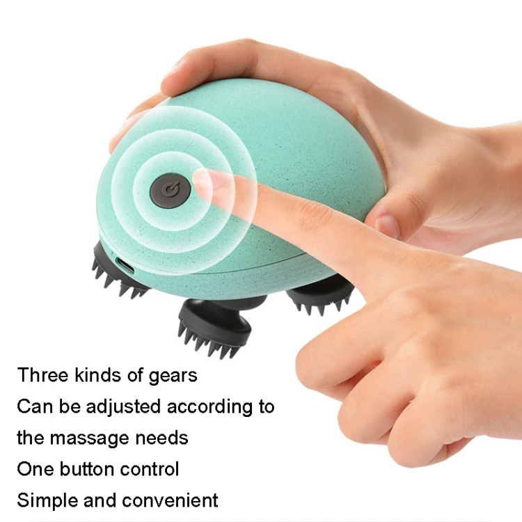 Mini Electric Head Massage(Silver) - Image 4