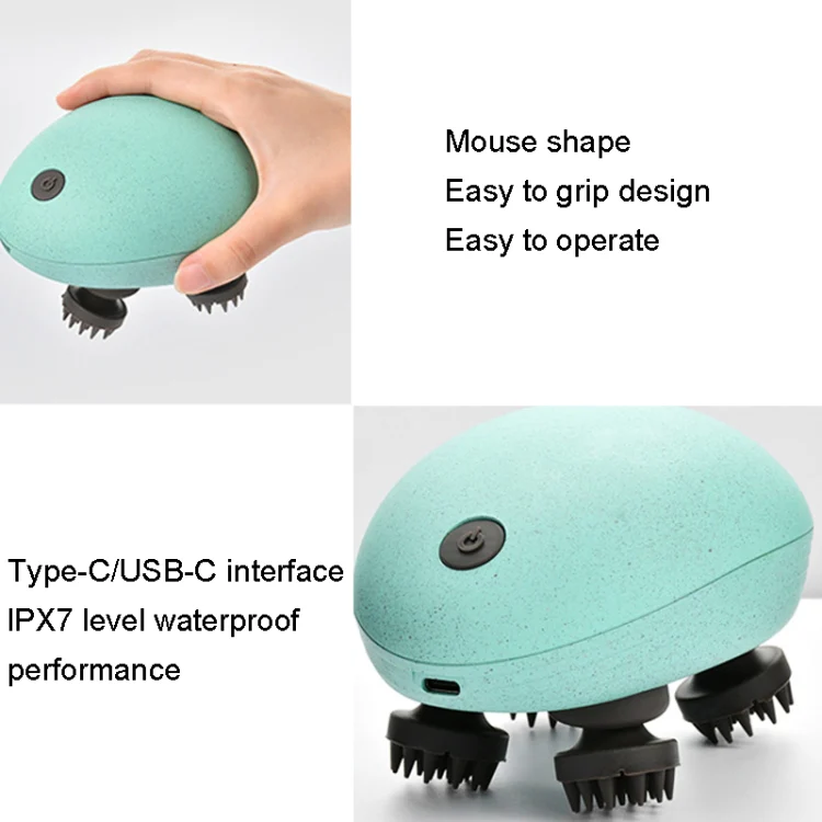 Mini Electric Head Massage(Silver) - Image 7