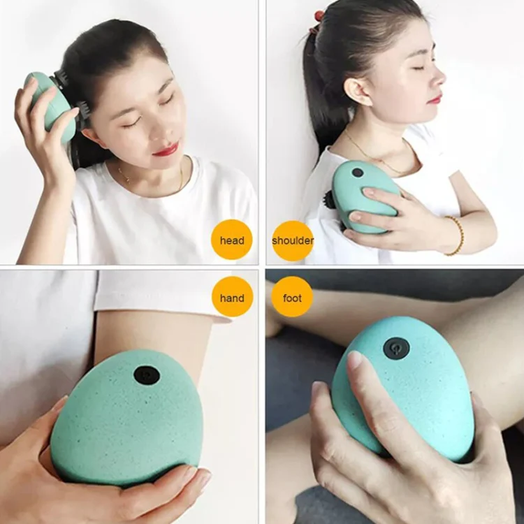 Mini Electric Head Massage(White) - Image 11