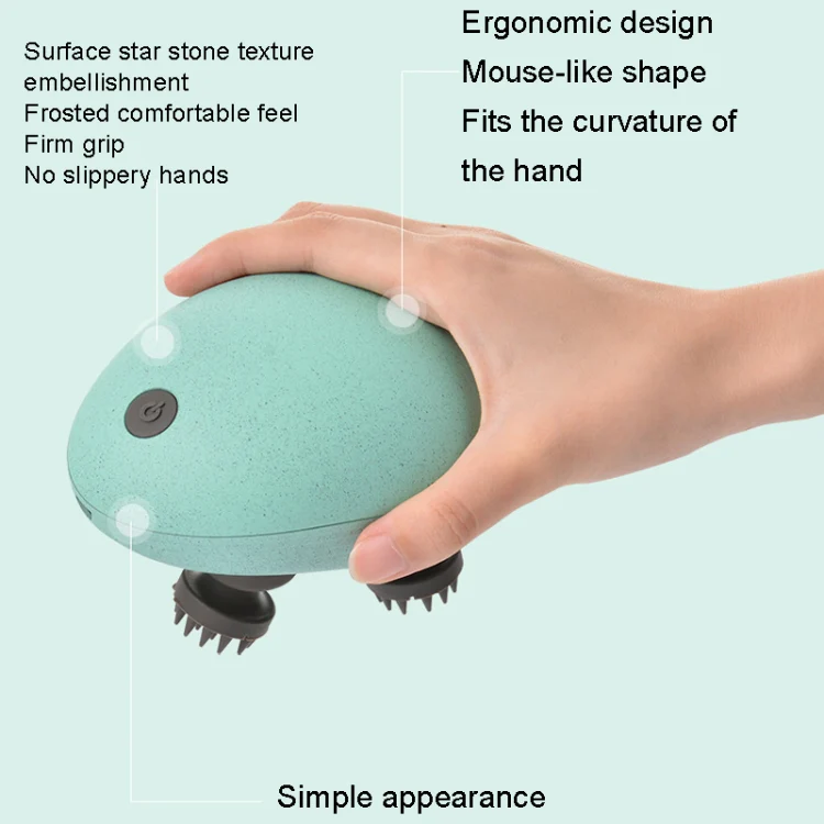 Mini Electric Head Massage(White) - Image 9