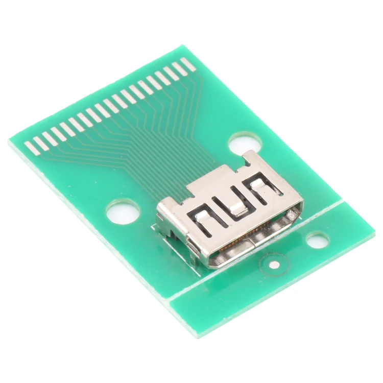 Mini HDMI Female Test Board HDMI-C with PCB 19pin - Image 2