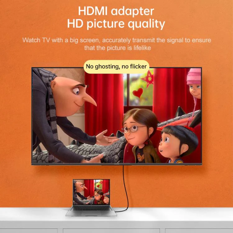 Mini HDMI Male to HDMI Female Gold-plated Head Adapter - Image 8