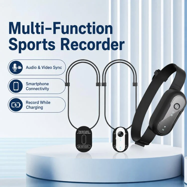 Mini Magnetic Action Camera 1080P Wearable Body Cam With Wi-Fi App, EIS, Spec: Cycling Kit - Image 2