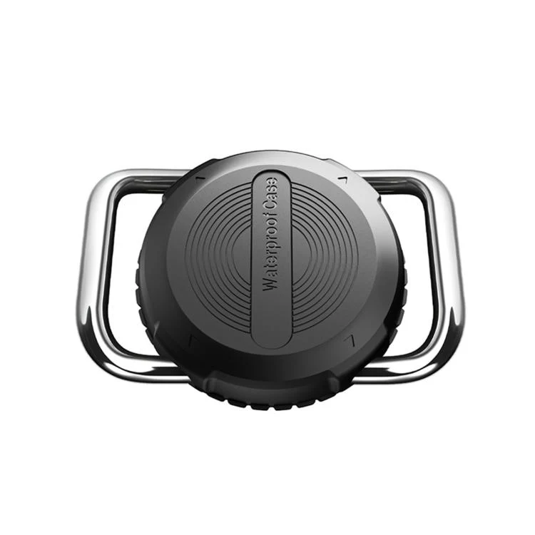 Mini Shield Waterproof Anti-lost Protective Cover For AirTag 1st Gen / 2nd Gen(Black) - Image 3