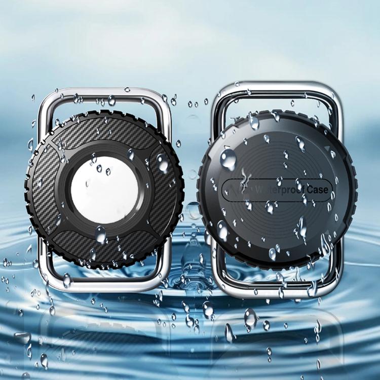 Mini Shield Waterproof Anti-lost Protective Cover For AirTag 1st Gen / 2nd Gen(Black) - Image 4