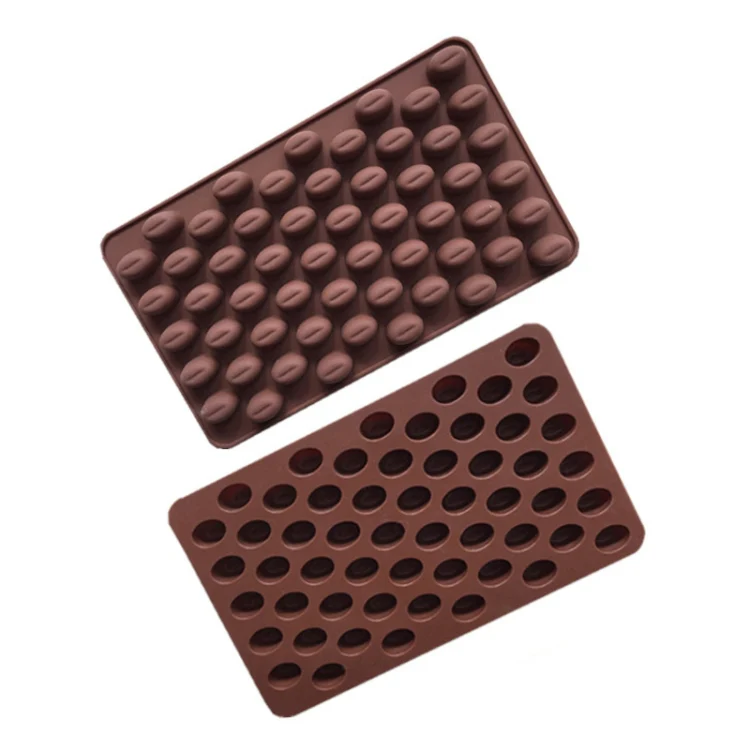 LsCook Mini Silicone Candy Chocolate Mold DIY Baking Tools(Chocolate Color) - Image 2