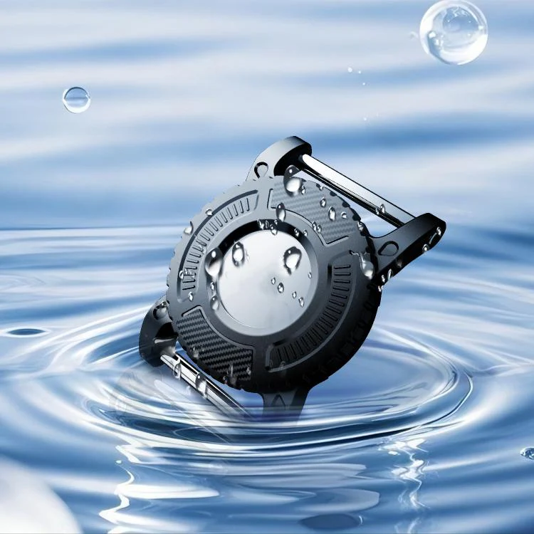 Mini Steel Anti-lost Waterproof Protective Cover For AirTag 1st Gen / 2nd Gen(Blue) - Image 5