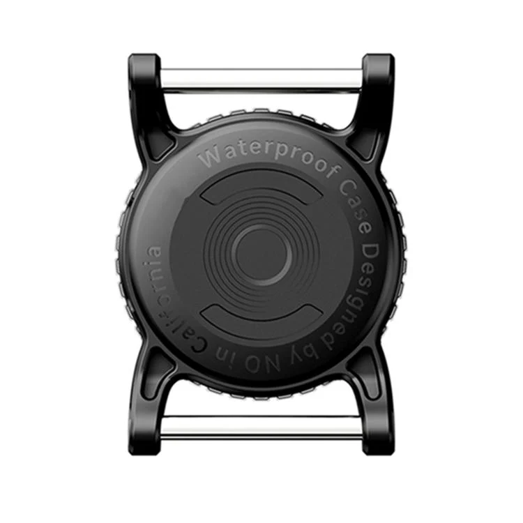 Mini Steel Anti-lost Waterproof Transparent Protective Cover For AirTag 1st Gen / 2nd Gen(Black) - Image 3