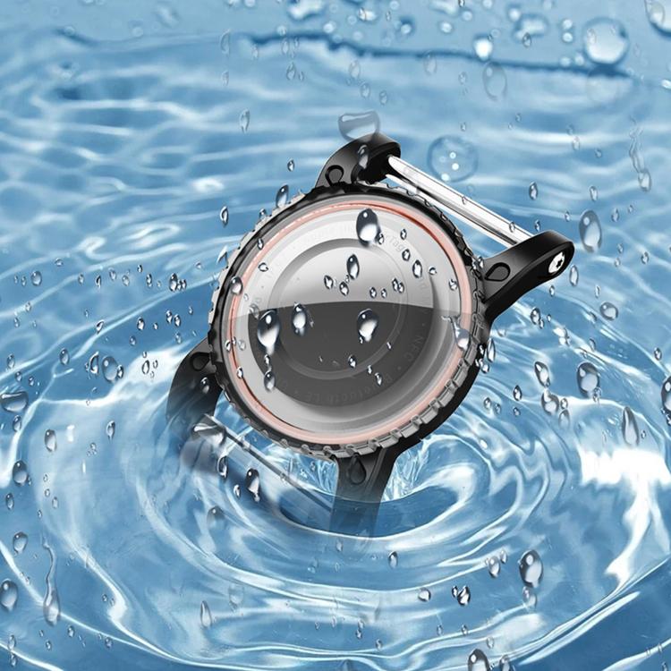 Mini Steel Anti-lost Waterproof Transparent Protective Cover For AirTag 1st Gen / 2nd Gen(Blue) - Image 6