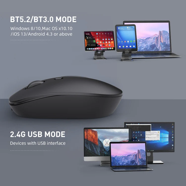 MKESPN 859 2.4G Wireless Mouse (Black) - Image 7