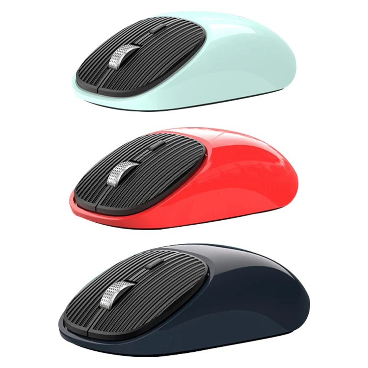MKESPN SXS-5600 Type-C Rechargeable 2.4G Wireless Mouse(Cyan) - Image 2