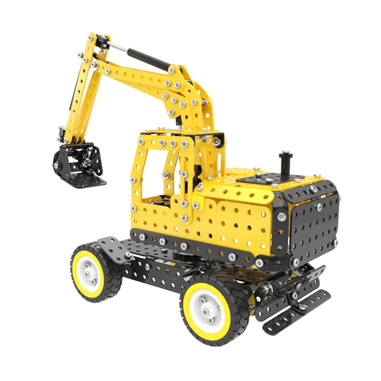 MoFun SW-007 502 PCS DIY Stainless Steel Excavator Assembling Blocks - Image 3