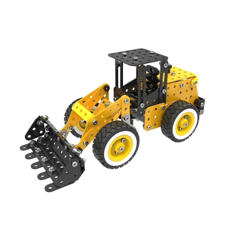 MoFun SW-008 332 PCS DIY Stainless Steel Car Loader Assembling Blocks - Image 2