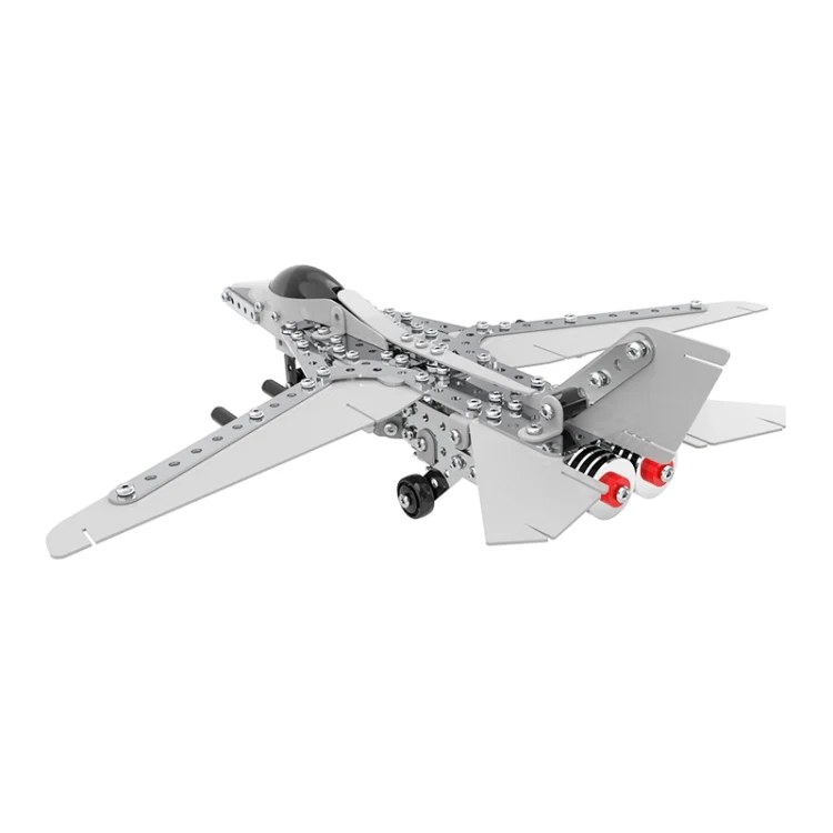 MoFun SW-022 DIY Stainless Steel Bombing Plane Assembling Blocks - Image 3