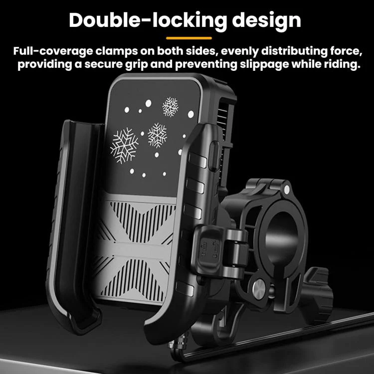 Motorcycle Semiconductor Cooling Mobile Phone Live Streaming Heat Sink Bracket(Handlebars) - Image 15