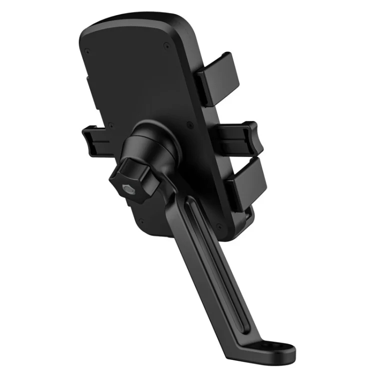 Mountain Road Bike Phone Holder Motorcycle Aluminum Alloy Riding Navigation Bracket, Model: Rearview Mirror Model - Image 2
