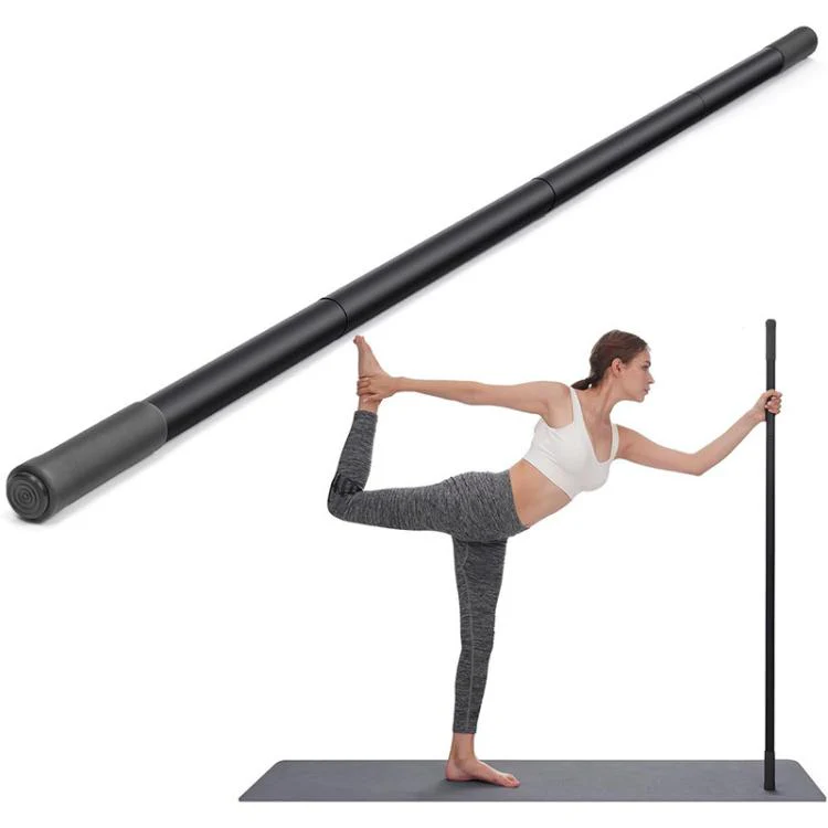 Multi-Function Yoga Stick Metal Portable Exercise Bar Fitness Auxiliary Tool